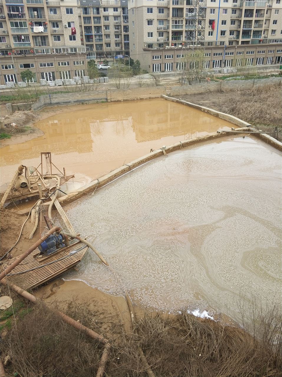 上安乡沉淀池淤泥清理-厂区废水池淤泥清淤