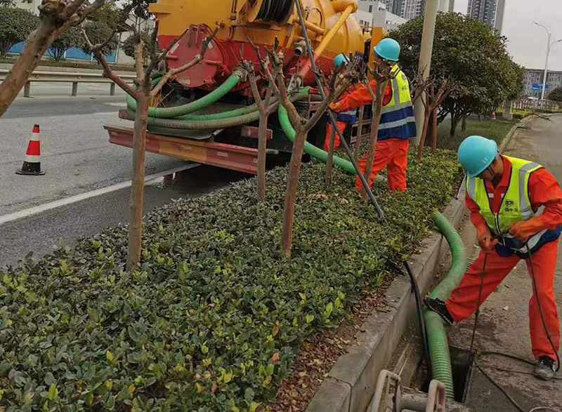 上安乡市政管道清淤
